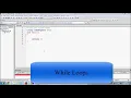 While loops in C Lecture 9