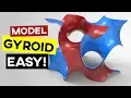 Gyroid Minimal Surface Grasshopper Tutorial