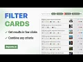 Cards section - navigation and filtering cards in Reports re to Find What You Need in a few clicks