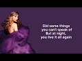 Download Lagu TAYLOR SWIFT - Innocent (Taylor’s Version) (Lyrics)