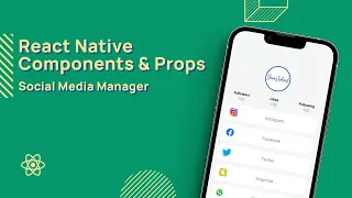 React Native Tutorial Props Components 2022