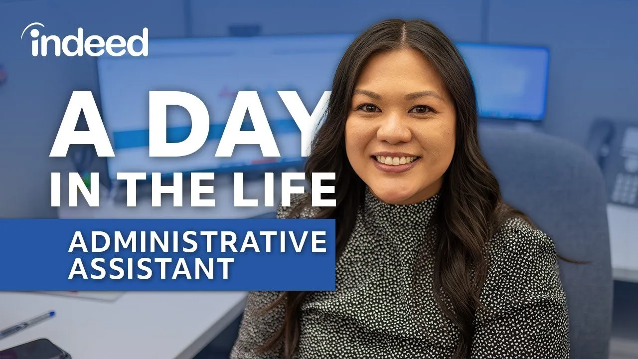 Outline Video A Day in the Life of an Administrative Assistant | Indeed