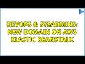 DevOps SysAdmins New domain on aws elastic beanstalk