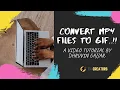 Convert mp4 File to GIF Tutorial Python Python Tutorial