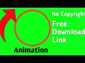 Lagu green screen circle animation Red round green screen circle animation video #animation #green