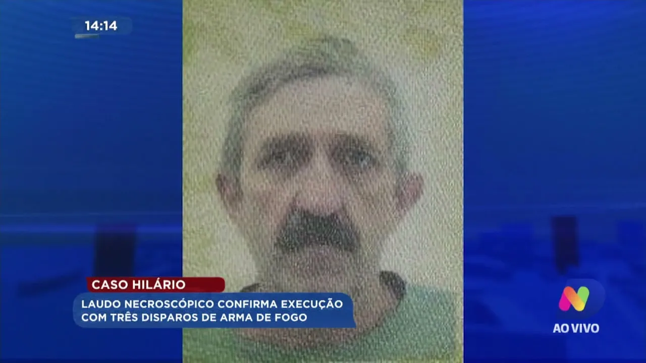 Caso Hilário: laudo necroscópico confirma execução com três disparos de arma de fogo