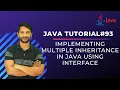 Implementing Multiple Inheritance in Java Java Interface In Hindi