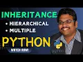 INHERITANCE HIERARCHICAL MULTIPLE - PYTHON PROGRAMMING