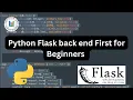 Python flask application back end flask Back end for beginners