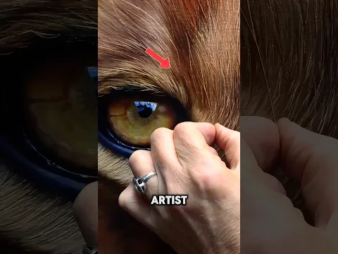 She Painted Every Lion Hair With Her Own Hands