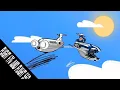 flight 476 and flight 550 crash animation