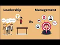 Download Lagu Leadership vs Management | Difference between Leadership and Management