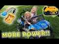 Powered by Dewalt 12 Volt Kids Power Wheels Upgrade
