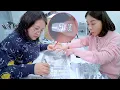 ASMR Nail Art by a World Champion 27 Years of Experience Rainy Day
