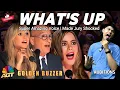 Download Lagu What's Up - 4 Non Blondes Cover Song With Super Beautiful Voice Made Jury Shocked On AGT Auditions