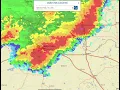 Dents Dings Radar of Hail Storm for Wichita Falls Texas 4-23-2021
