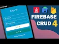 Crate Register Using Firebase and Java 1 - Diary App part 4