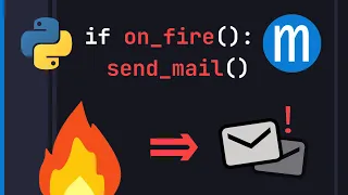 Building a Python app with Anvil to email me if my website goes down includes paid features