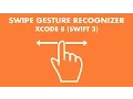 How To Use The Swipe Gesture Recogniser In Xcode 8 Swift 3