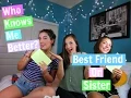 Best Friend VS Sister Milan Mirabella