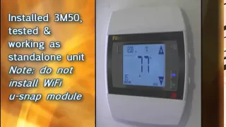 In this segment we will show you step by step how to program the 3M50 thermostat.. 