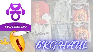 Mulebuy 6kg Streetwear Clothes Haul!