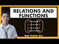 RELATION AND FUNCTION - General Mathematics and Grade 8
