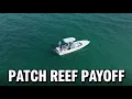 Key Largo Patch Fishing for Mutton Snapper Light Tackle Florida Keys Action