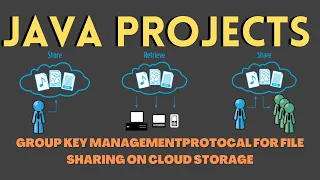 GROUP KEY MANAGEMENTPROTOCAL FOR FILE SHARING ON CLOUD STORAGE 2021 Java Projects