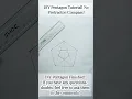 How to Make a Pentagon Without a Protractor or Compass A DIY Tutorial