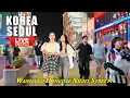 Download Lagu Live Korea Tour 🇰🇷 Burning Seoul night walking tour, Hongdae night walk 🔥 Seoul Walk Tour Live