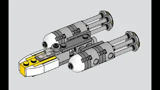 LEGO Instructions | Star Wars | 912306 | Y-wing | Magazine Gift