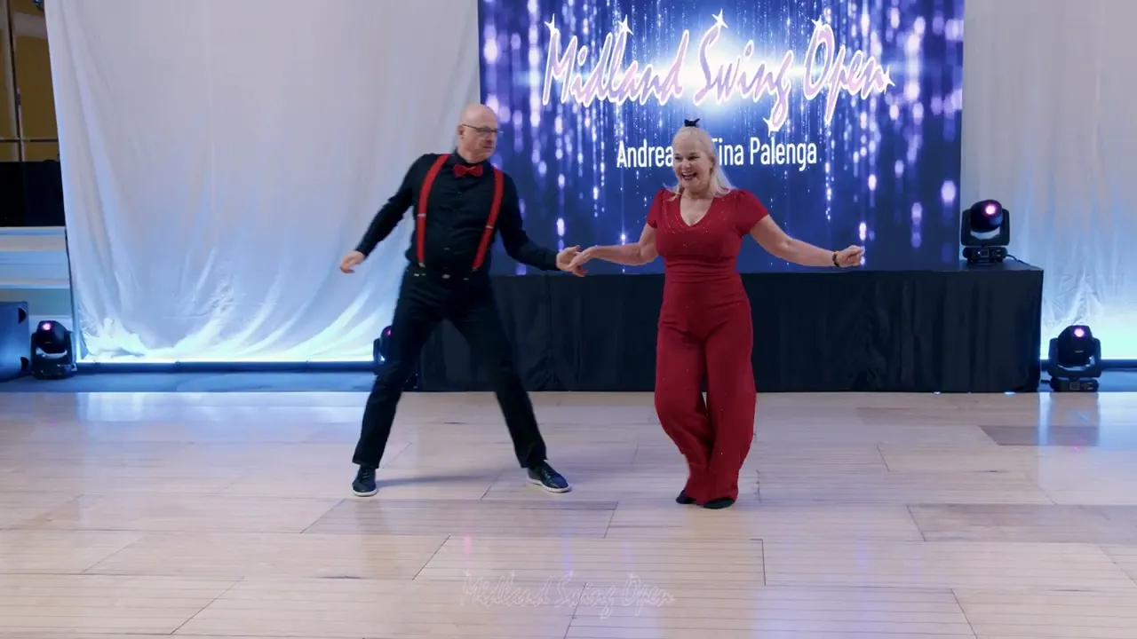 Andreas & Tine Palenga - Masters Routines - Midland Swing Open 2024