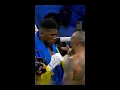 Download Lagu What Anthony Joshua said to Oleksandr Usyk at the end of their fight 👊👀