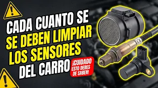 CADA CUANTO Se LIMPIAN Los SENSORES Del CARRO? 🔥AQUÍ TE LO EXPLICO🔥