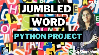 Jumbled word game python project python project tkinter project GUI python project