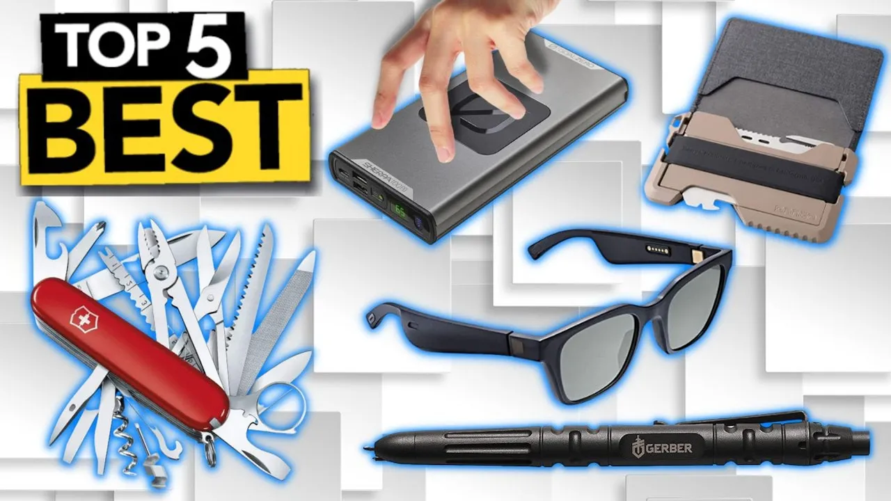 TOP 5 EDC Gadgets that are worth buying [ 2023 Buyer's Guide ]