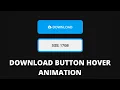 Animated Download Button HTML CSS