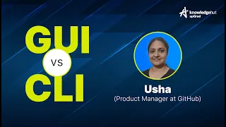 Command Line vs Graphical User Interface GUI vs CLI Git GitHub Tutorial KNowledgeHut