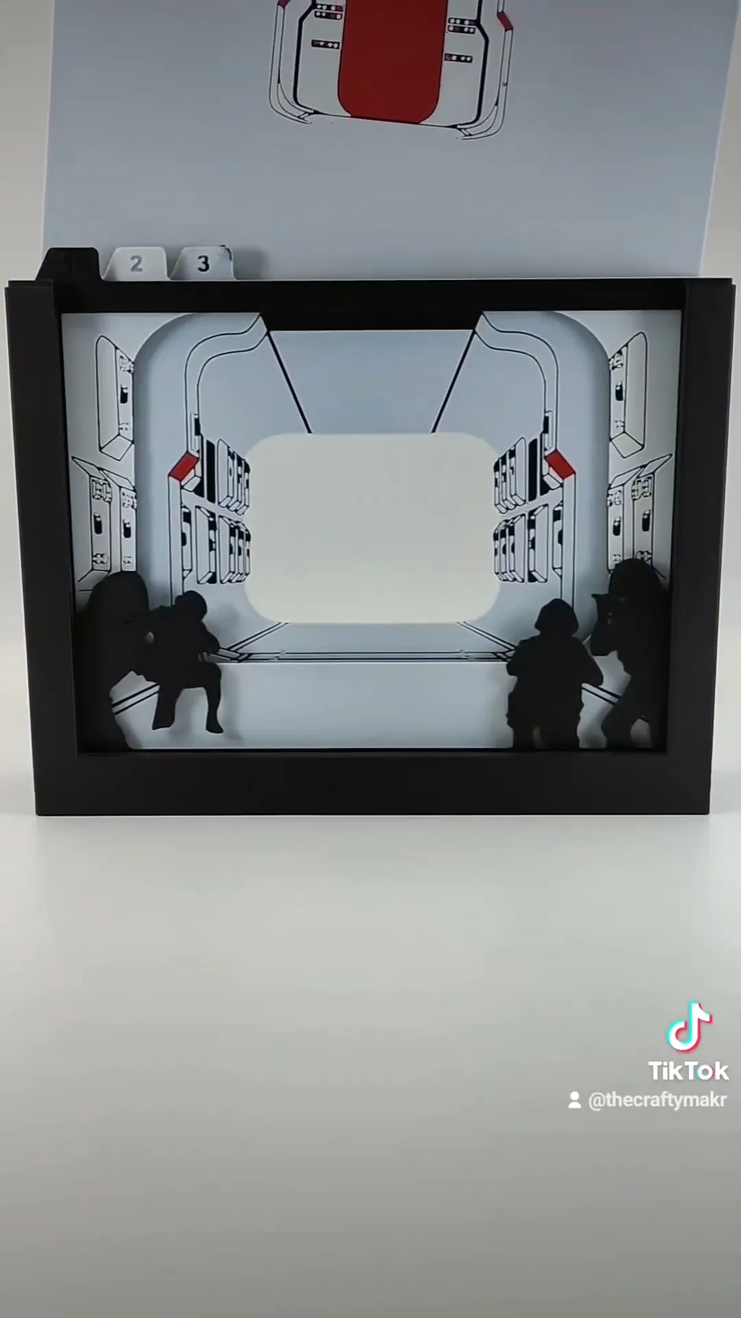 Star Wars Boarding of the Tantive IV Shadow Box