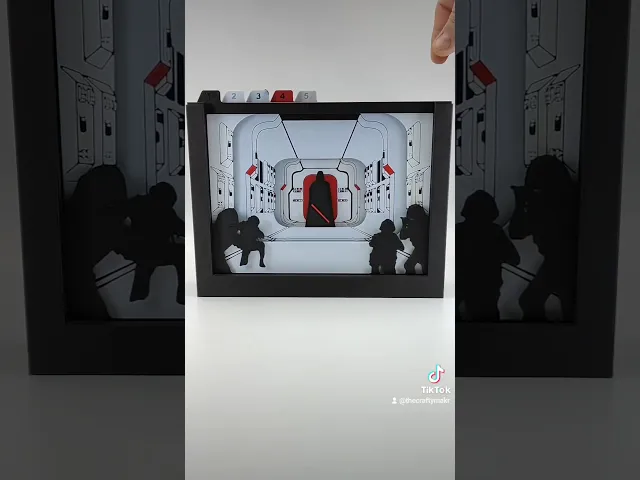 Star Wars Boarding of the Tantive IV Shadow Box video thumbnail