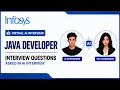 Infosys AI Virtual Interview Experience Java Developer Role Real Interview Q A 2026