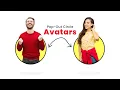 CSS Only Pop-Out Circle Avatars Circle Pop Out Image Effect