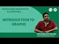 Introduction to graphs