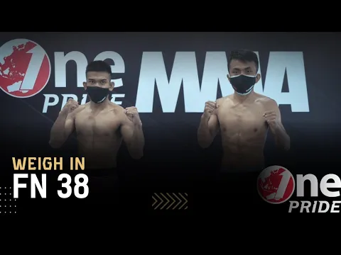 Javier Van Theola Vs Dede Suhendar | Weigh In One Pride MMA FN 38