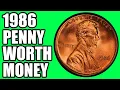 1986 Pennies Worth Money - How Much Is It Worth and Why Errors Varieties and History