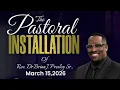Rev Dr John Allen Newman Speaker Rev Dr Brian J Presley Sr Pastoral Installation-New Hope