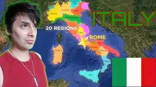 Download U.S. American Texan reacts to Geography Now! | Italy MP3