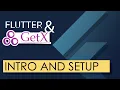 Flutter GetX for Beginners Intro and setup