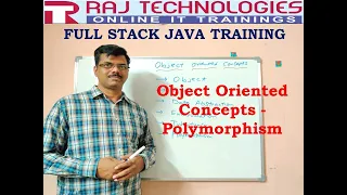Java Full Stack Full Stack Java Object Oriented Concepts Polymorphism
